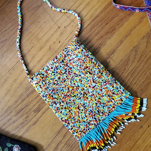 Set of 2 Small Beaded Bags - Picture 3 of 4